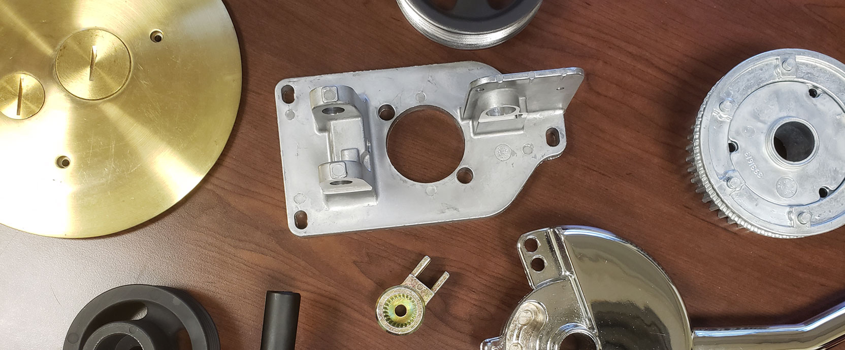 Chrome plated industrial parts